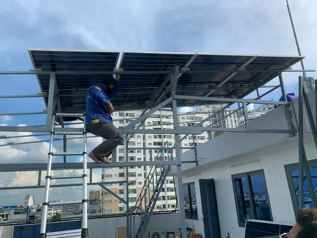 Pin lưu trữ 14.3 kWh văn phòng Siêu Chợ Cơ Khí